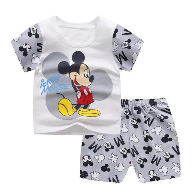 Mickey Summer Outfit T-Shirt Set - infant2eleven
