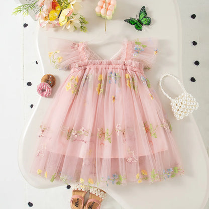 Butterfly Wing Princess Dress - infant2eleven