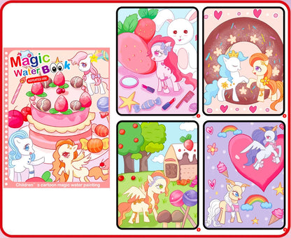NEW Kids Magic Water Drawing Coloring Books - infant2eleven