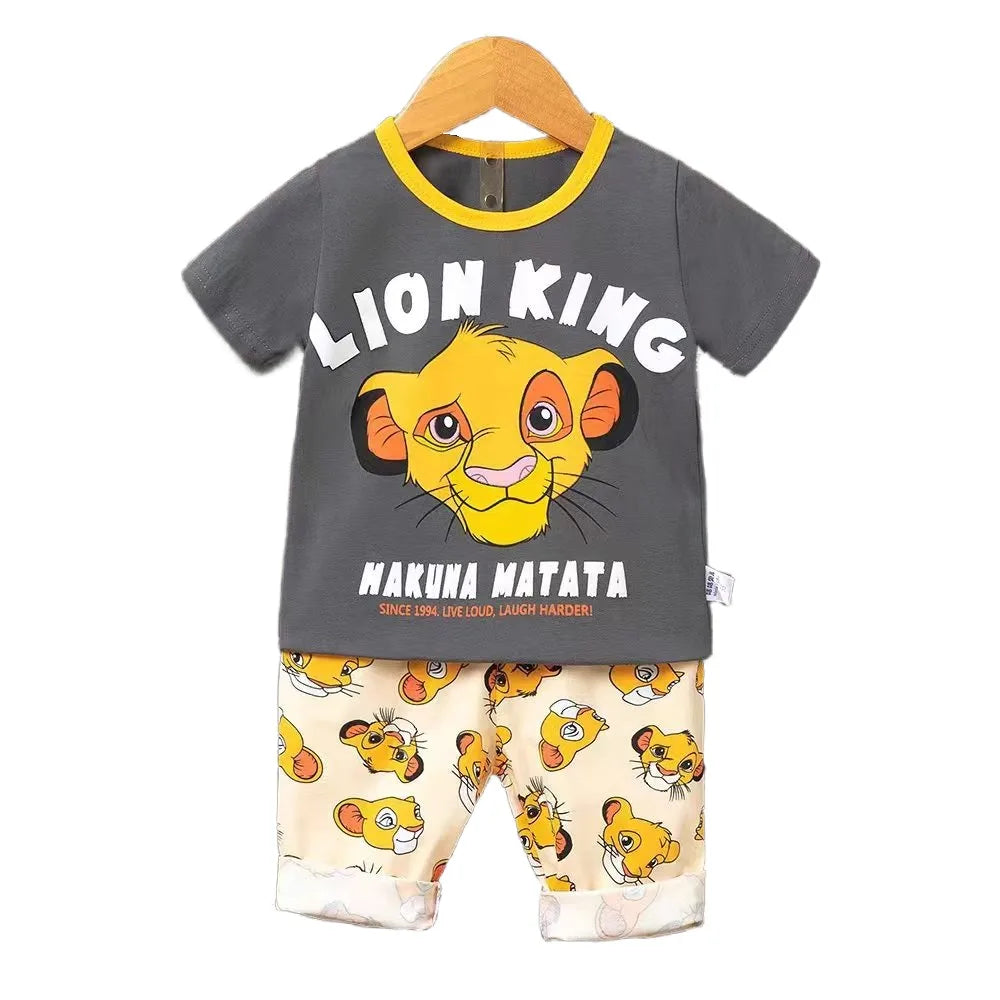 Summer Cartoon T-Shirt Set - infant2eleven