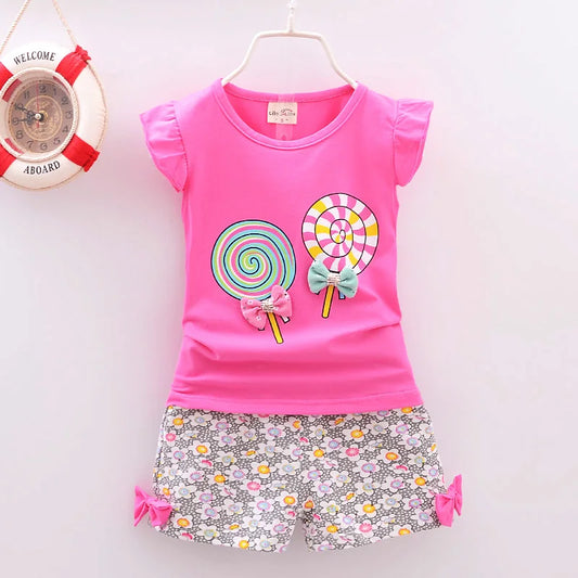 Girls Summer Lollipop Set - infant2eleven