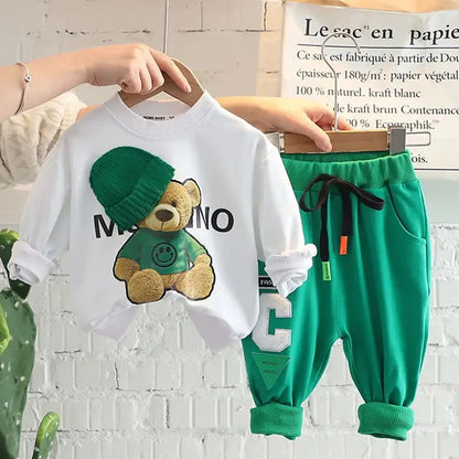 New Children's Sports and Leisure Hooded Set (Infant/Toddler) - infant2eleven