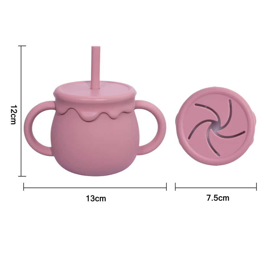 Silicone Baby Sippy Cup - infant2eleven