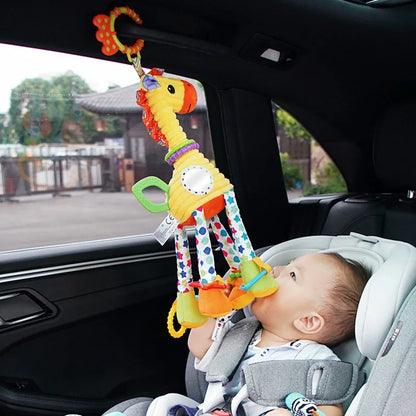 Soft Animal Handbell Toys WIth Teether - infant2eleven