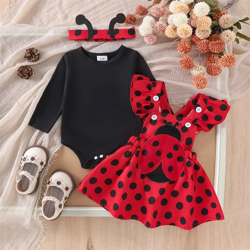Cute Baby Girl Halloween Romper - infant2eleven