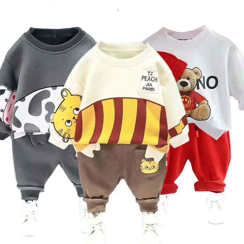 Infant/Toddler 2PC Cartoon Design Outfit - infant2eleven