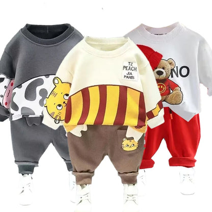 Infant/Toddler 2PC Cartoon Design Outfit - infant2eleven