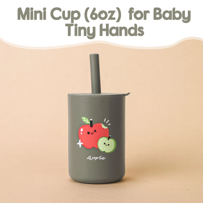 Silicone Baby Straw Cup - infant2eleven
