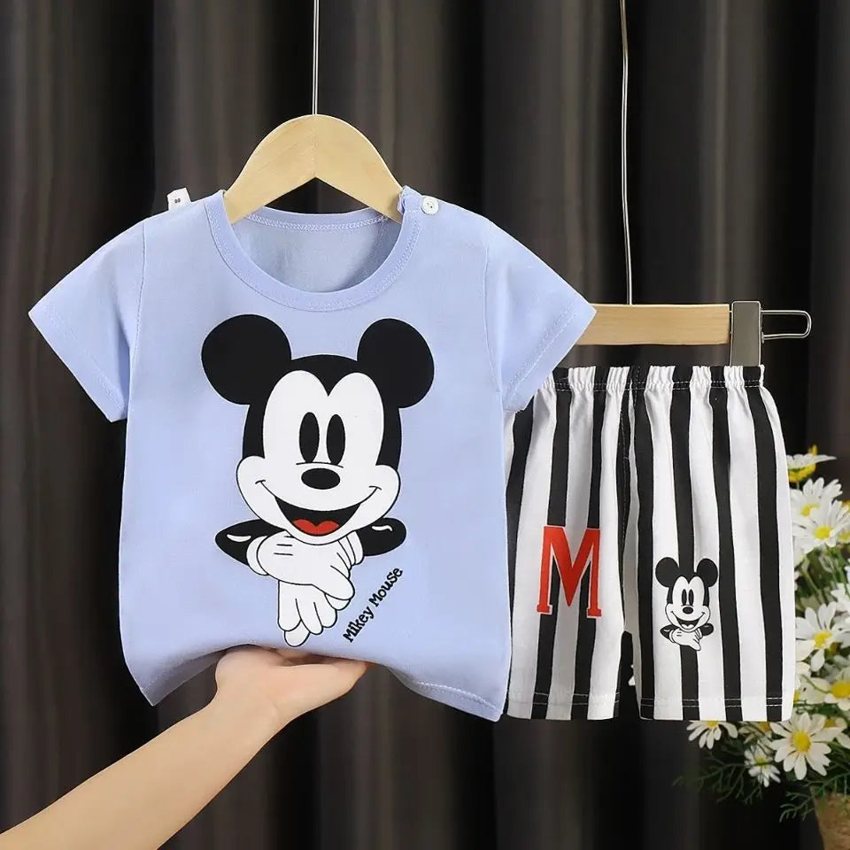 Mickey Summer Outfit T-Shirt Set - infant2eleven