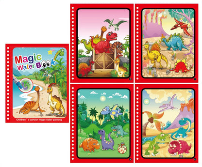 NEW Kids Magic Water Drawing Coloring Books - infant2eleven