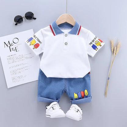 Cute Summer Infant/Toddler Short Set - infant2eleven