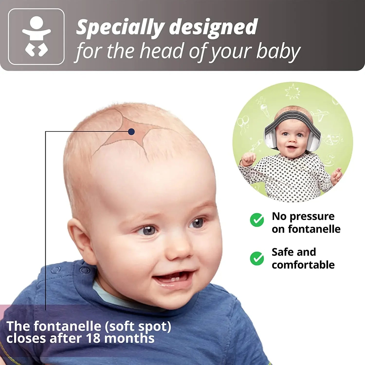 Baby Noise Reduction Earmuffs - infant2eleven