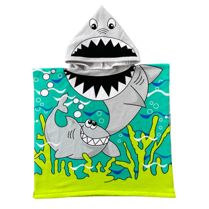 Cartoon Hooded Baby Bath Towel - infant2eleven