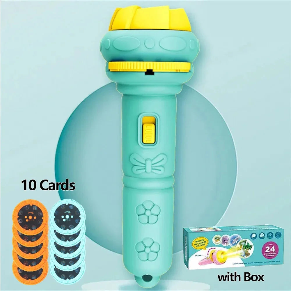 Cartoon Projection Flashlight - infant2eleven
