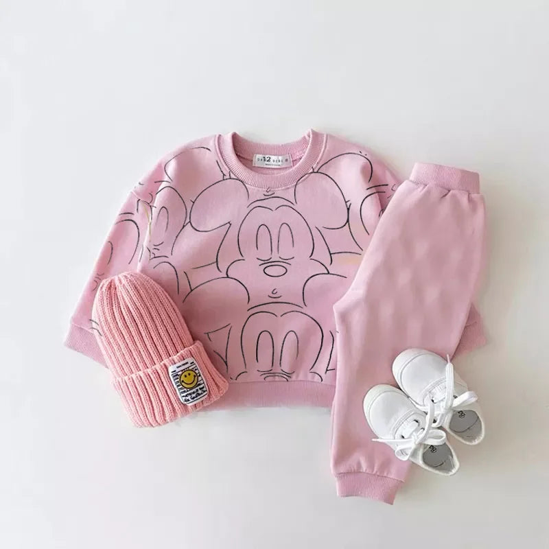 Cartoon Summer Baby Tracksuit Set - infant2eleven