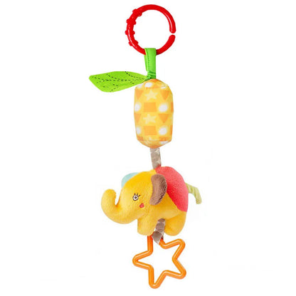Soft Animal Handbell Toys WIth Teether - infant2eleven