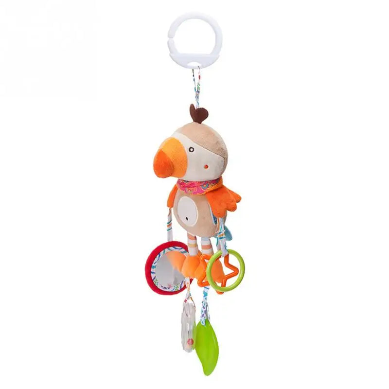 Soft Animal Handbell Toys WIth Teether - infant2eleven