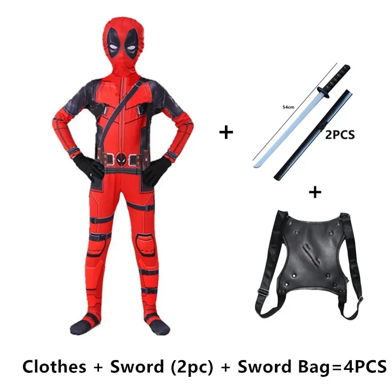 Kids Deadpool Halloween Costume - infant2eleven