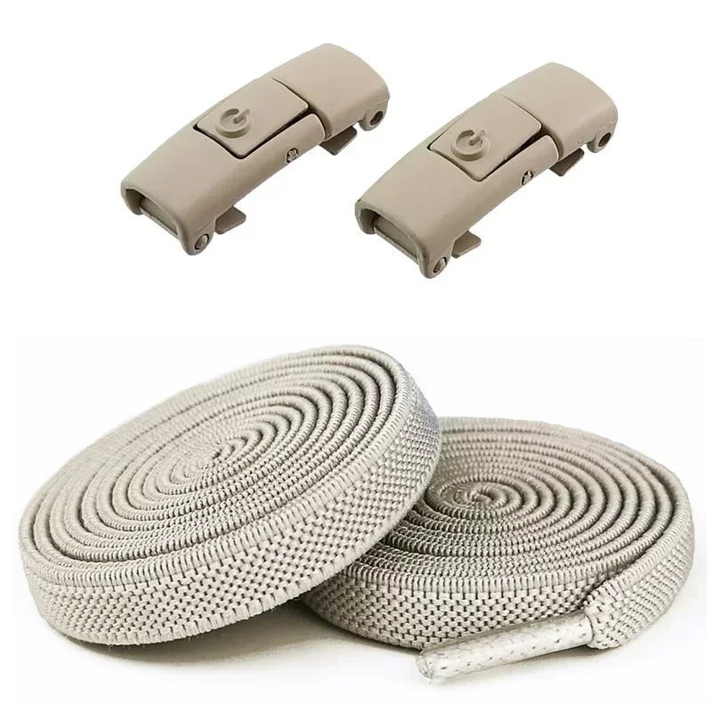 No Tie Press Lock Shoelaces - infant2eleven