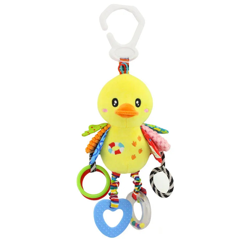 Soft Animal Handbell Toys WIth Teether - infant2eleven