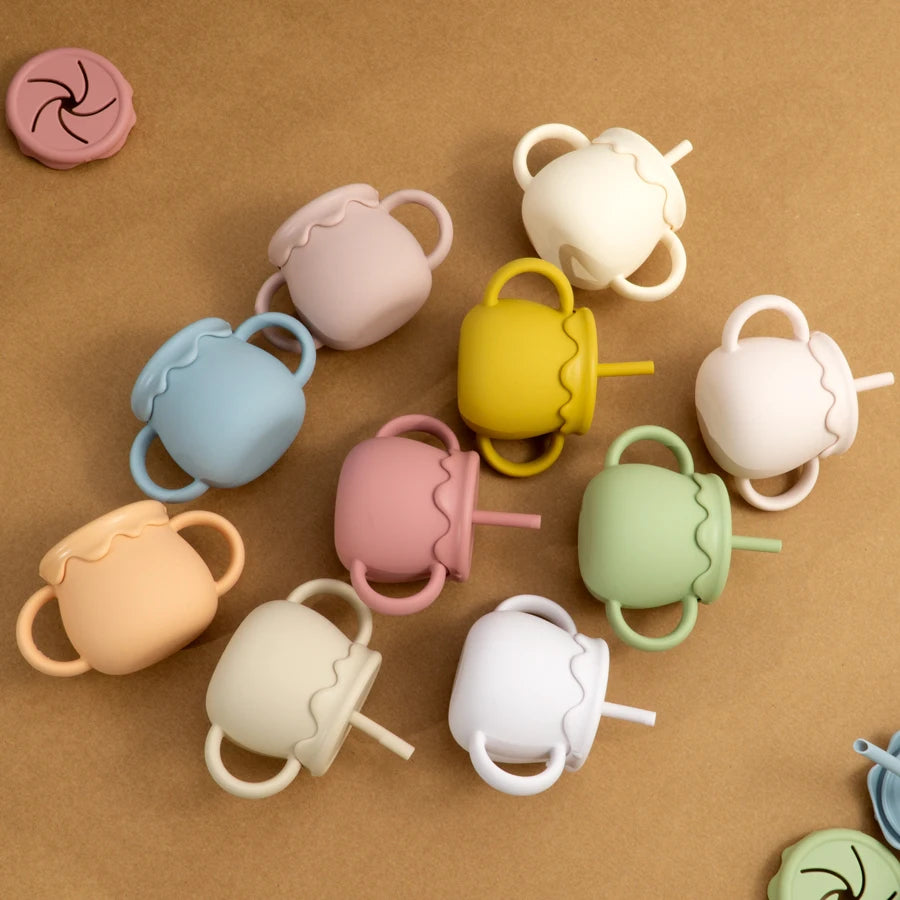 Silicone Baby Sippy Cup - infant2eleven
