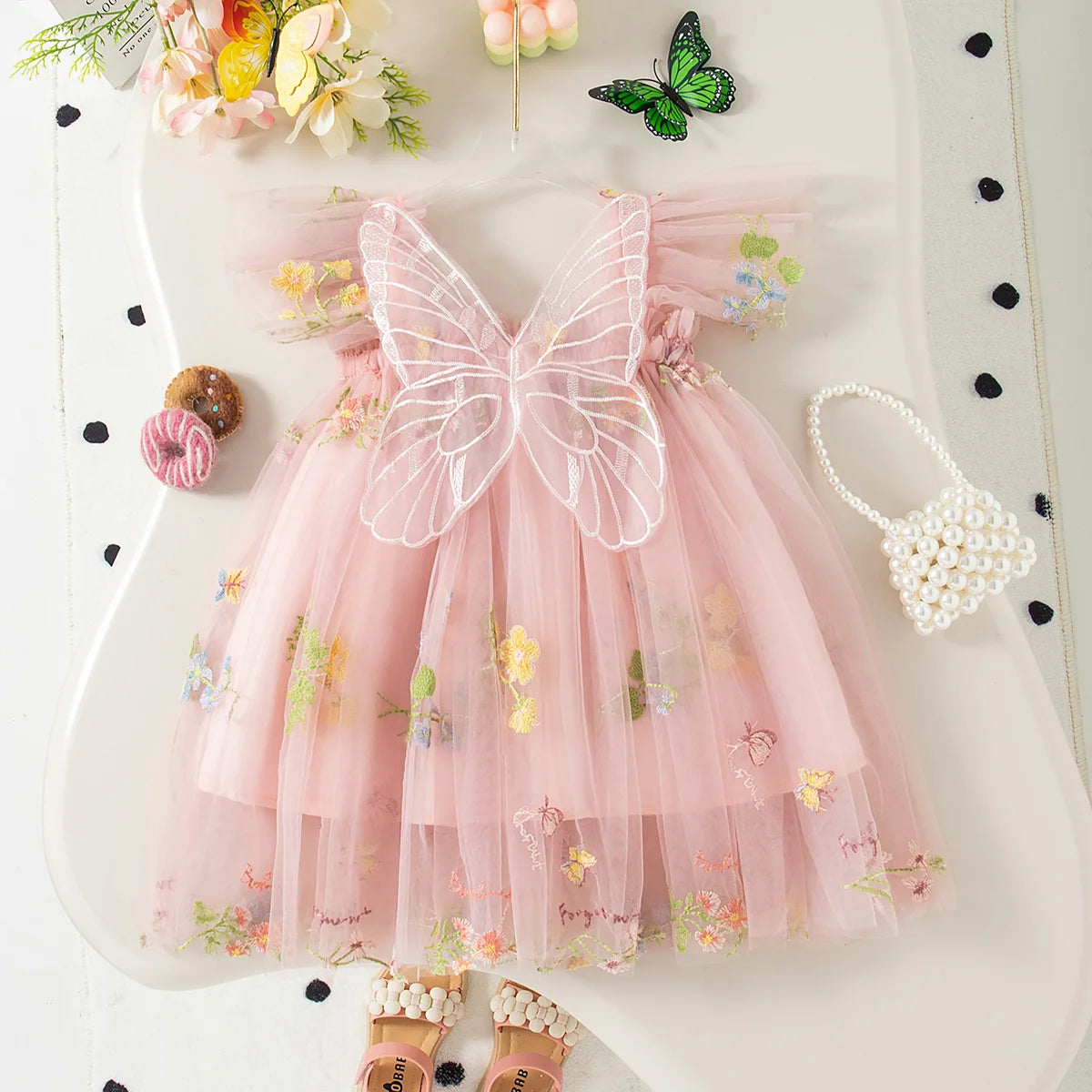 Butterfly Wing Princess Dress - infant2eleven