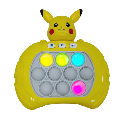 New Pikachu Quick Push Pop Up Fidget Bubble Electronic  Game - infant2eleven