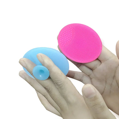 Soft Silicone Baby Shampoo Brush - infant2eleven
