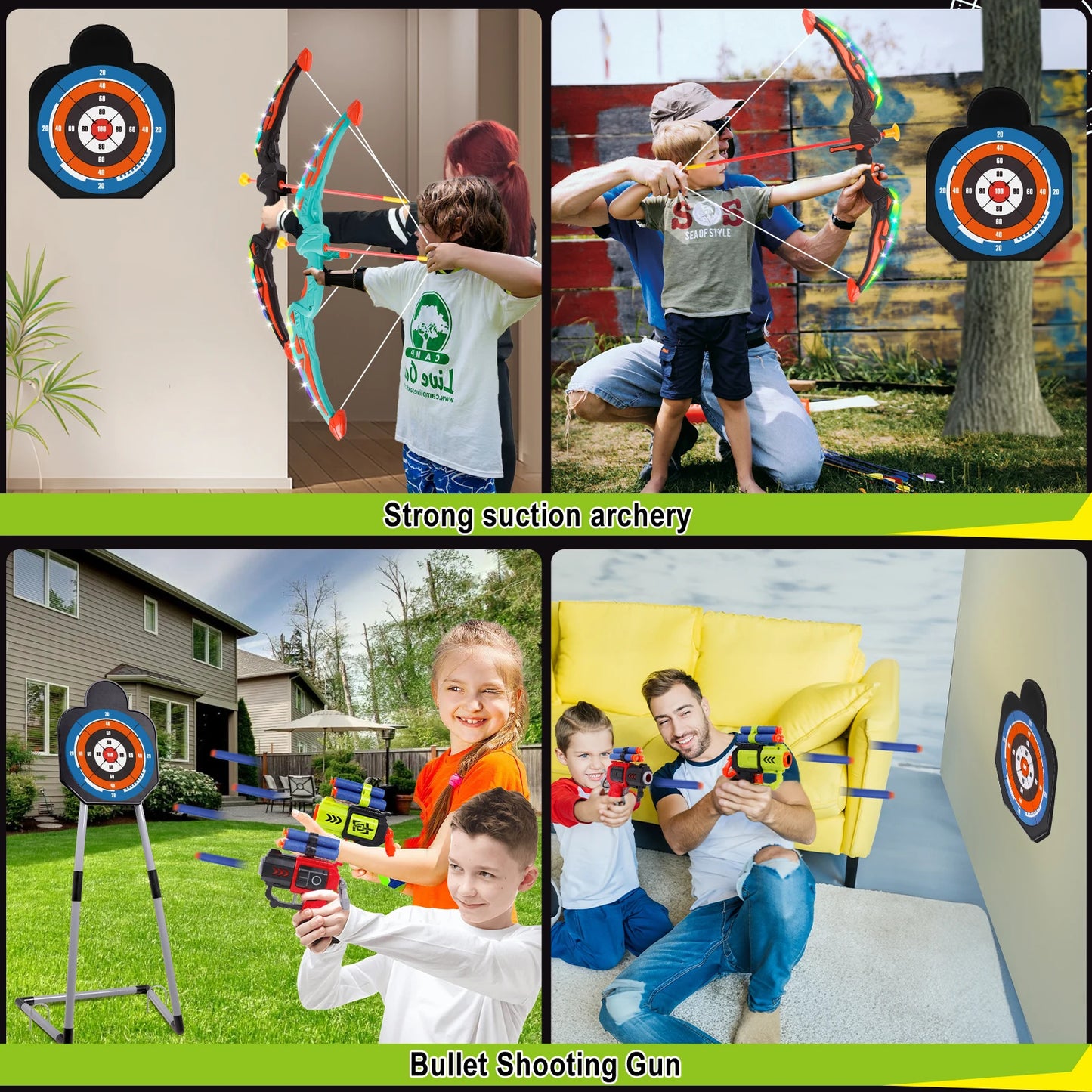 Archery Set with Standing Target - infant2eleven