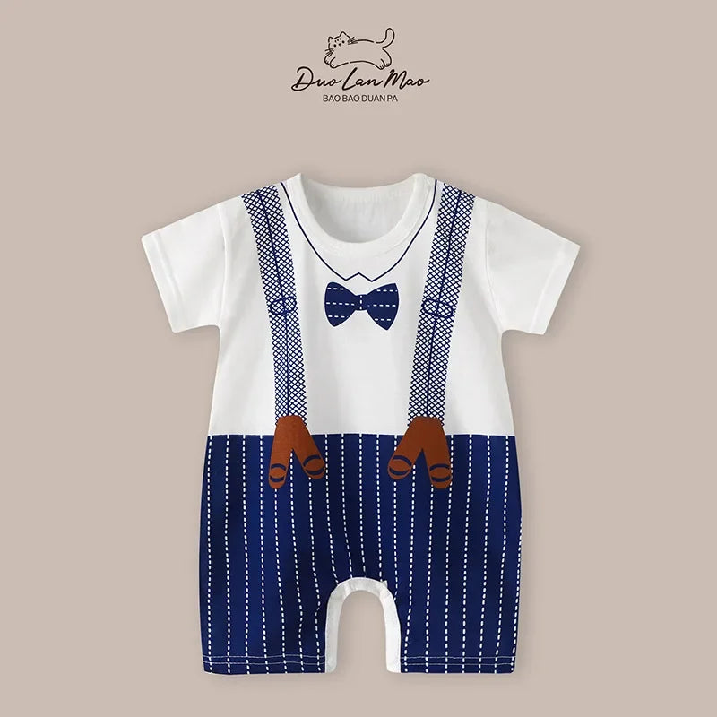 Summer Cartoon Baby Romper - infant2eleven