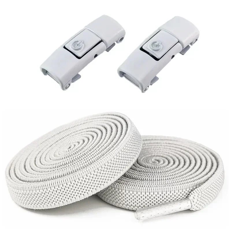 No Tie Press Lock Shoelaces - infant2eleven