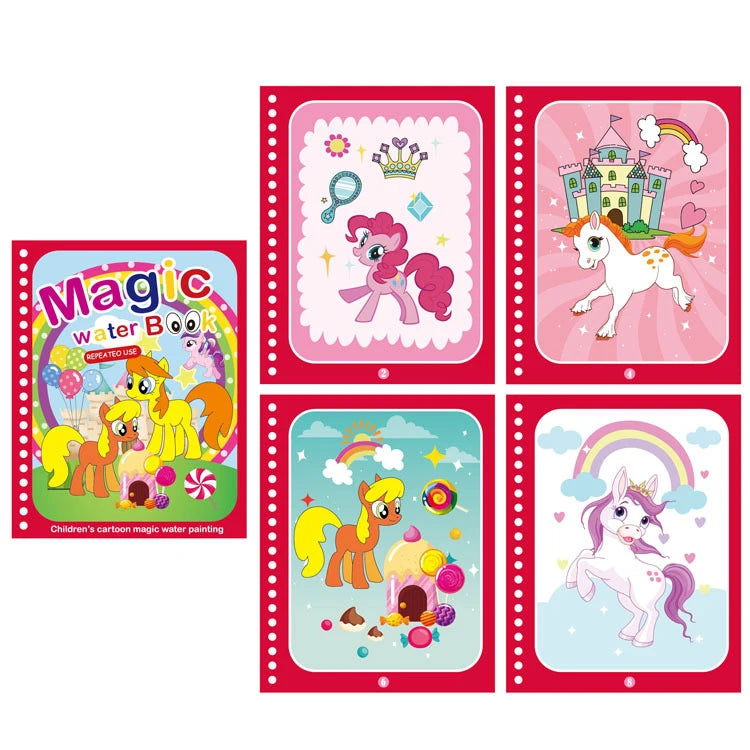NEW Kids Magic Water Drawing Coloring Books - infant2eleven