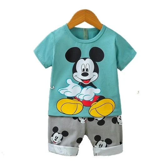 Summer Cartoon T-Shirt Set - infant2eleven