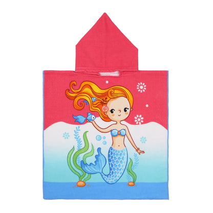 Cartoon Hooded Baby Bath Towel - infant2eleven