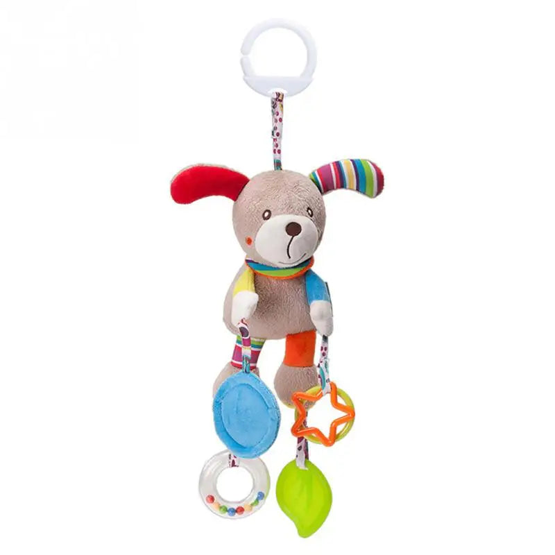 Soft Animal Handbell Toys WIth Teether - infant2eleven