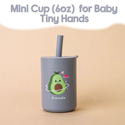 Silicone Baby Straw Cup - infant2eleven