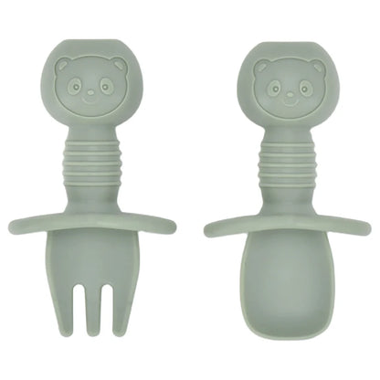 Cute Silicone Baby Plate Set - infant2eleven