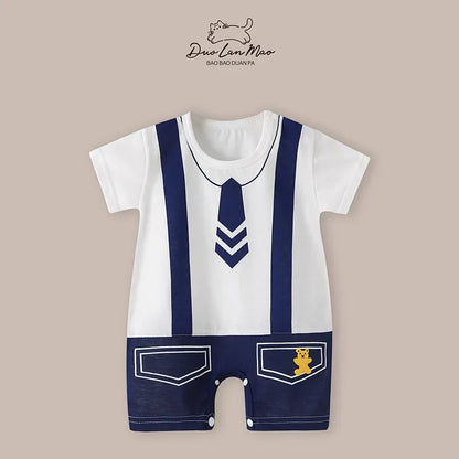Summer Cartoon Baby Romper - infant2eleven