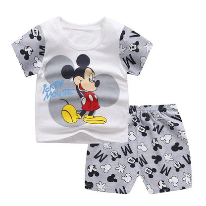 Mickey Summer Outfit T-Shirt Set - infant2eleven