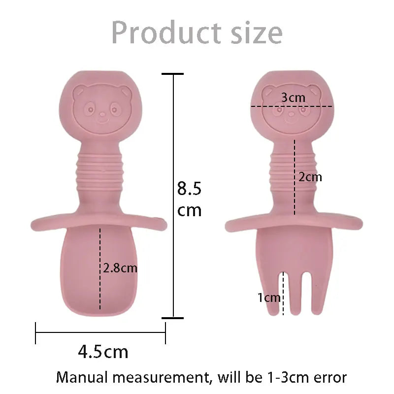 Cute Silicone Baby Plate Set - infant2eleven