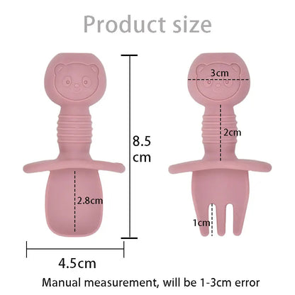 Cute Silicone Baby Plate Set - infant2eleven