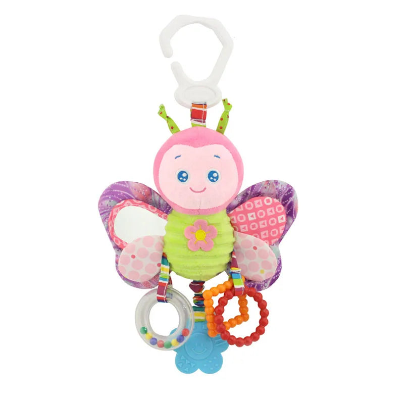 Soft Animal Handbell Toys WIth Teether - infant2eleven