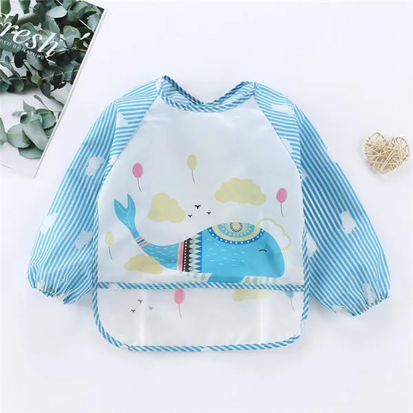 Waterproof Baby Art Smock Bib - infant2eleven