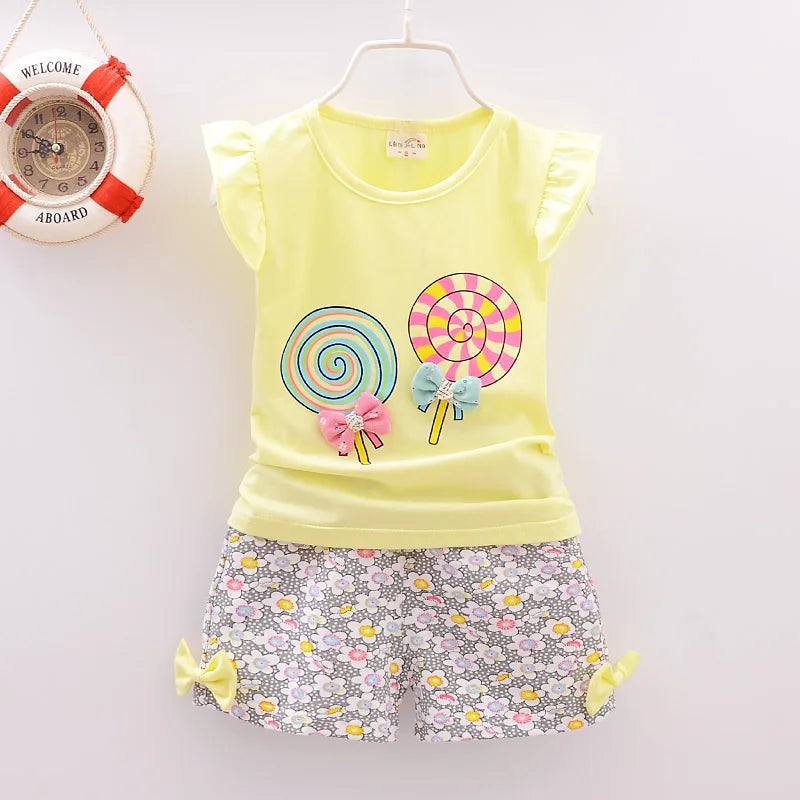 Girls Summer Lollipop Set - infant2eleven