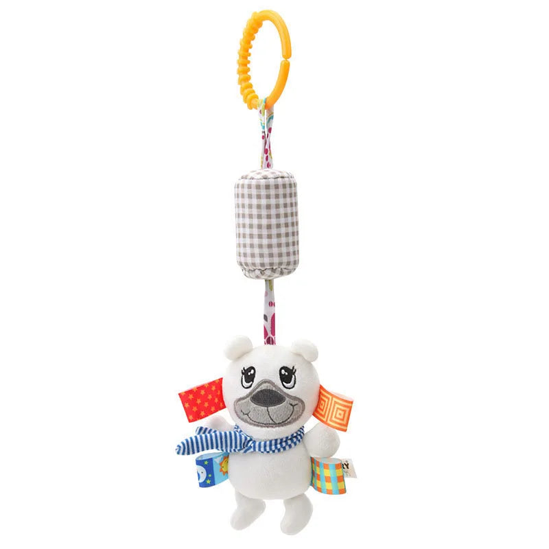 Soft Animal Handbell Toys WIth Teether - infant2eleven