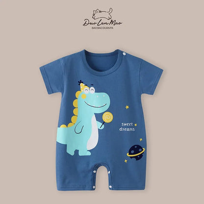 Summer Cartoon Baby Romper - infant2eleven