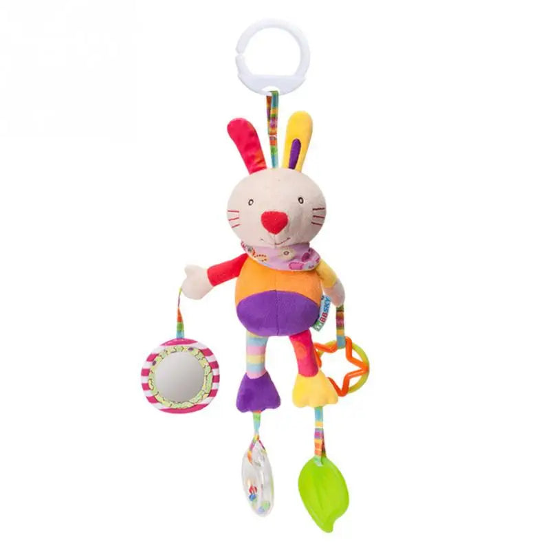 Soft Animal Handbell Toys WIth Teether - infant2eleven