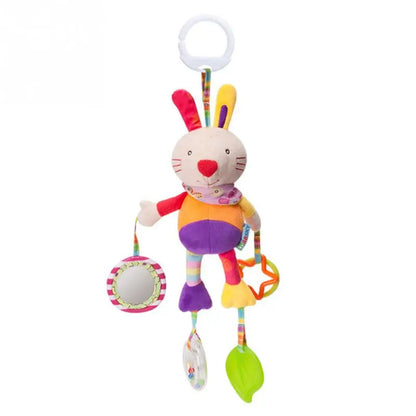 Soft Animal Handbell Toys WIth Teether - infant2eleven
