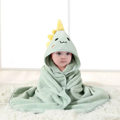 Cartoon Hooded Baby Bath Towel - infant2eleven