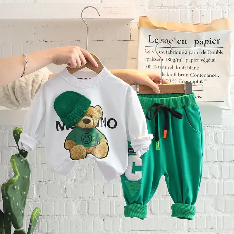 Infant/Toddler 2PC Cartoon Design Outfit - infant2eleven